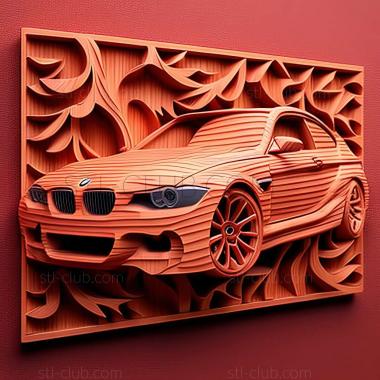 3D мадэль BMW M3 (STL)